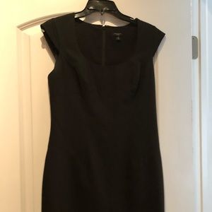 Ann Taylor Black sheath suit dress